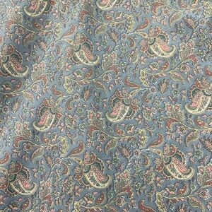 Floral Paisley Fabric 4 Yards Cotton
